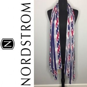 NORDSTROM Linen Blend Long Scarf